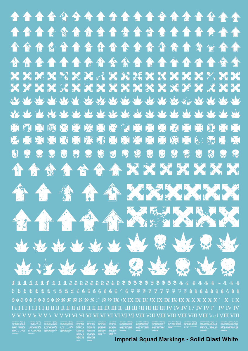Solid Imperial Squad Markings