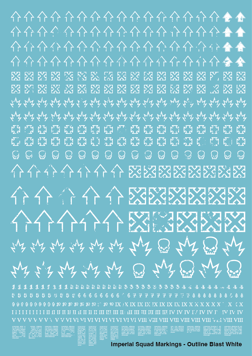 Outline Imperial Squad Markings