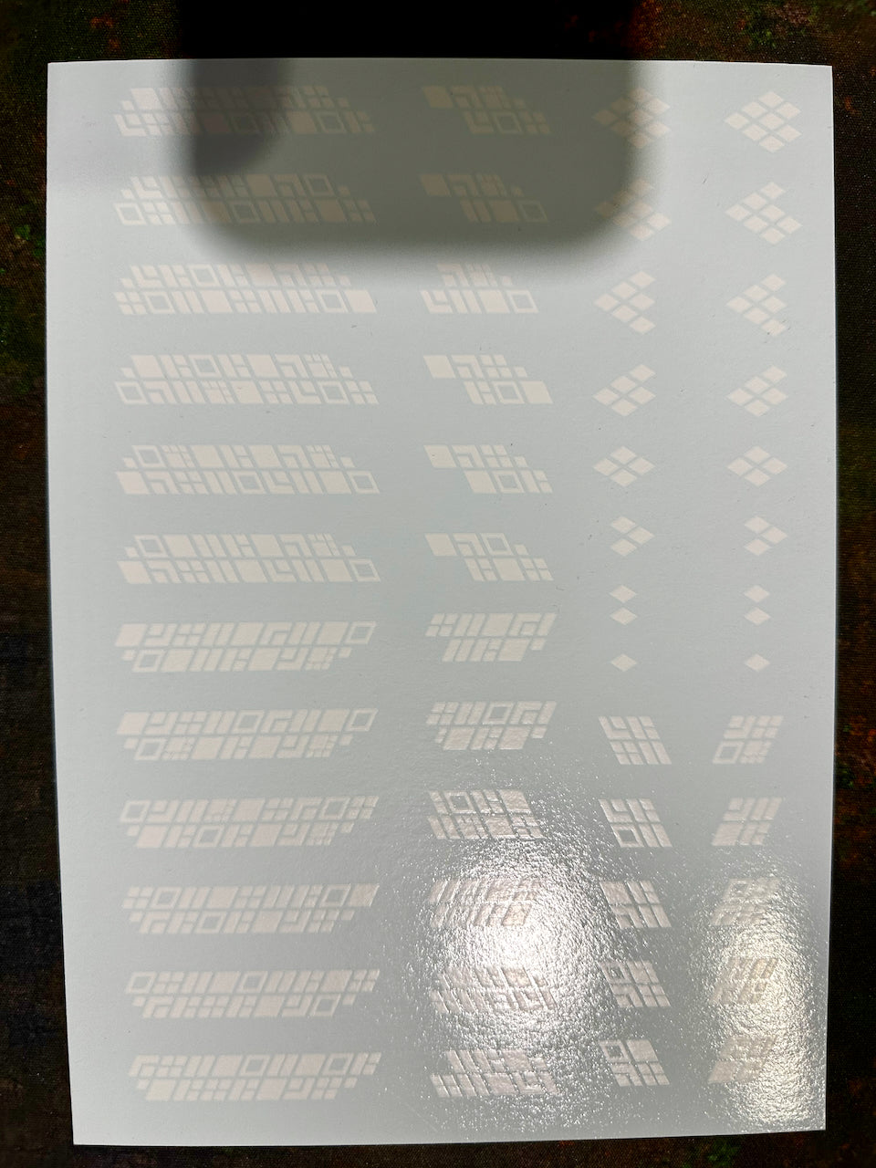 Clearance Decal Set - Diamonds