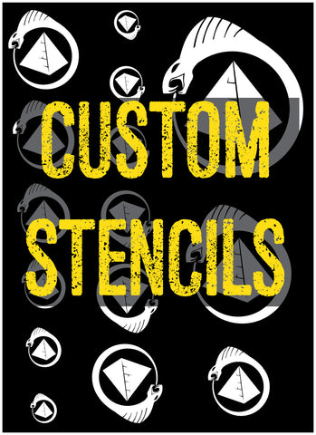 Custom Masking Stencil