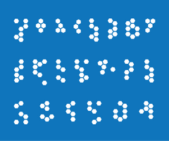 Random Hexagons Masking Stencil