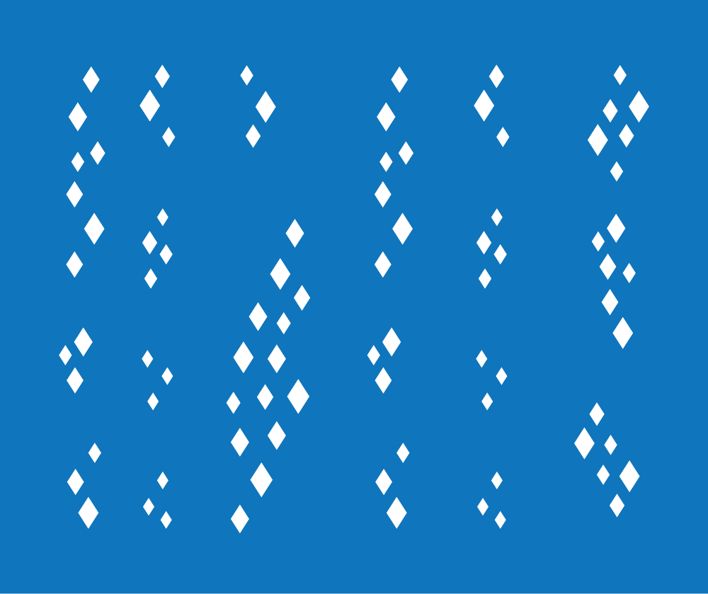 Random Diamonds Masking Stencil