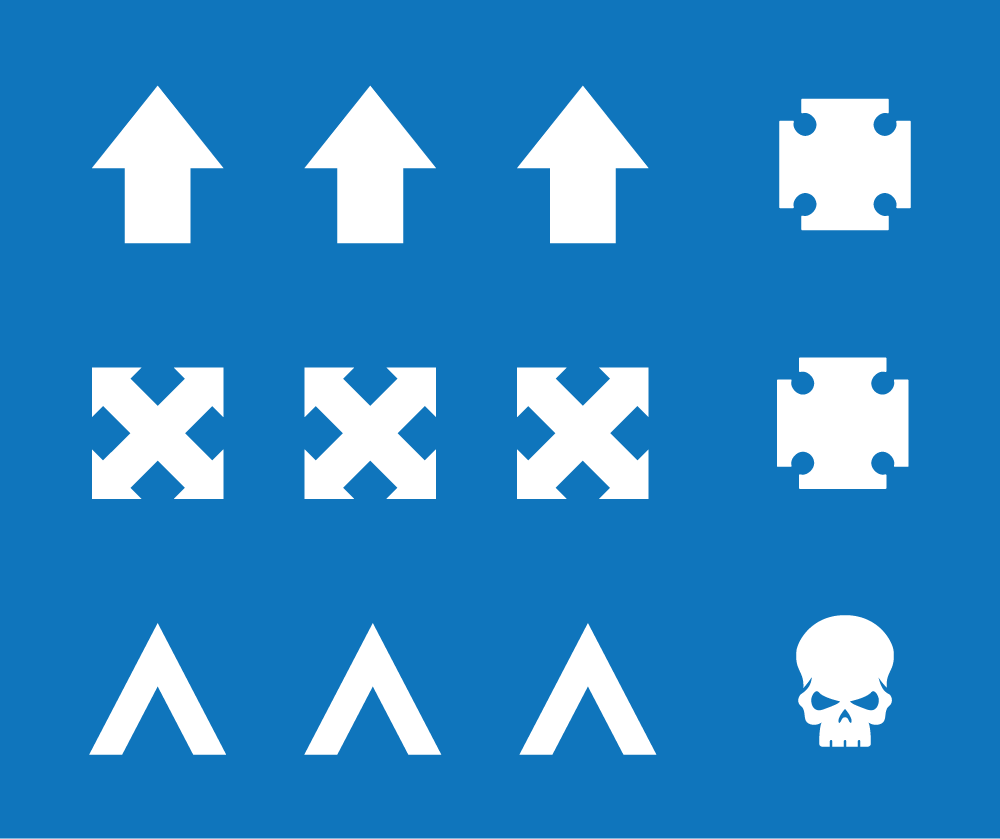 Squad Markings Masking Stencil