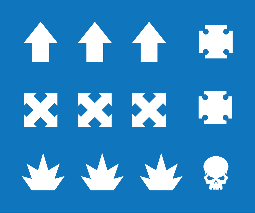 Squad Markings Masking Stencil