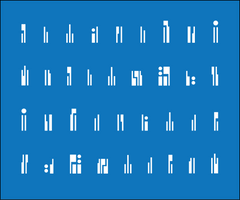 Tech Lines Masking Stencil