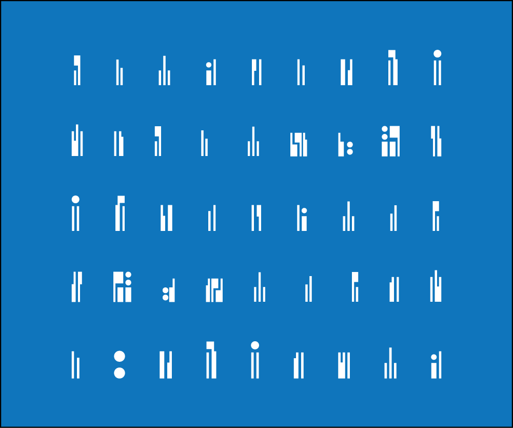 Tech Lines Masking Stencil
