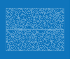 Digital Camo Masking Stencil