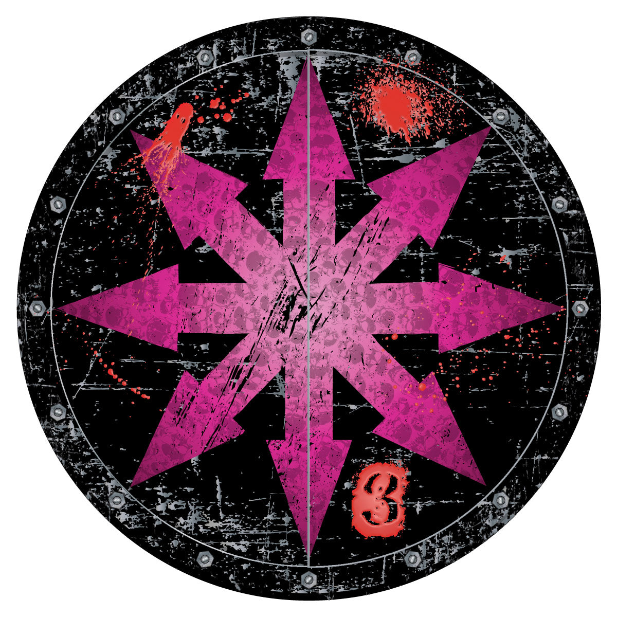 Missile Silo Objective - 8 Point Star (Set of 6)