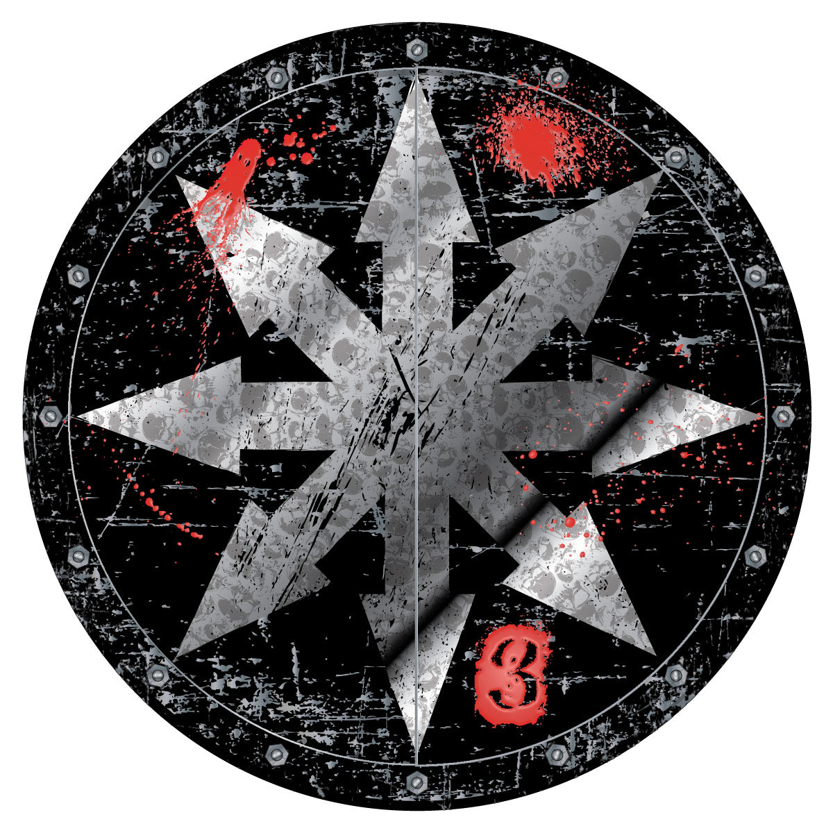 Missile Silo Objective - 8 Point Star (Set of 6)