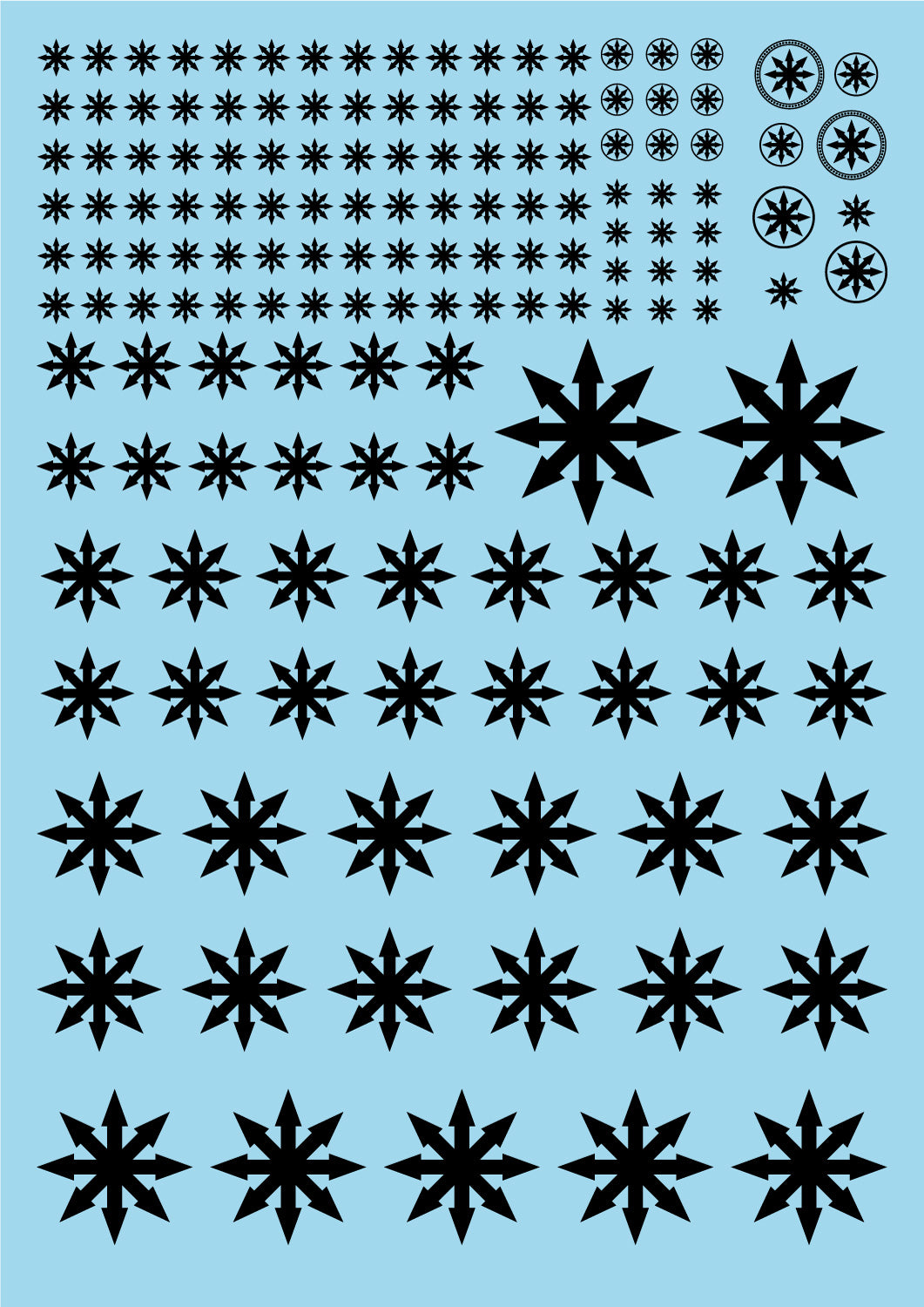 8 Point Stars