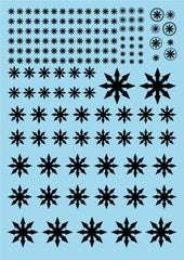 8 Point Stars
