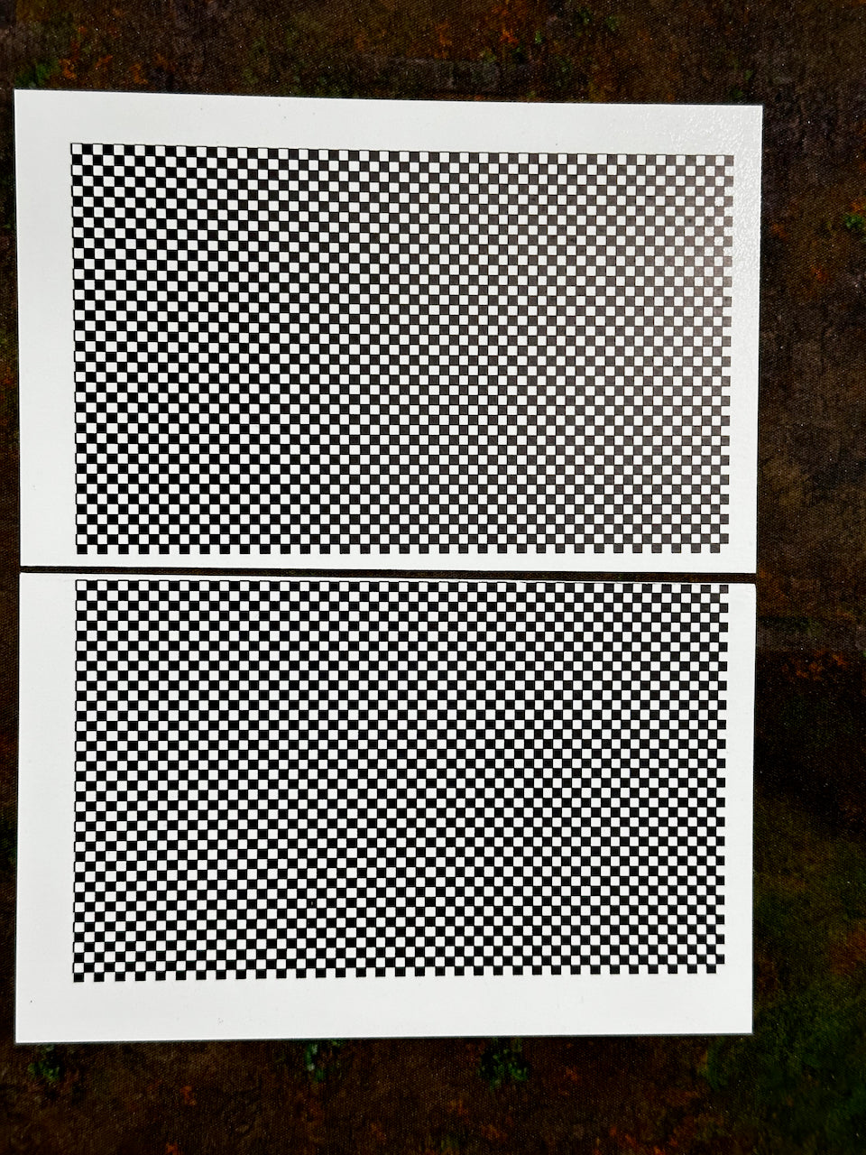 Clearance Decal Set - Checkerboard medium