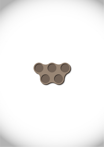 25mm base movement tray
