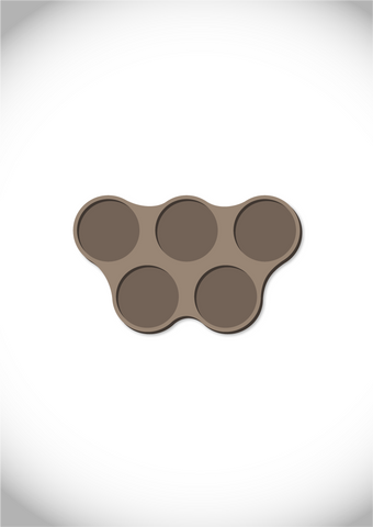 50mm base movement tray