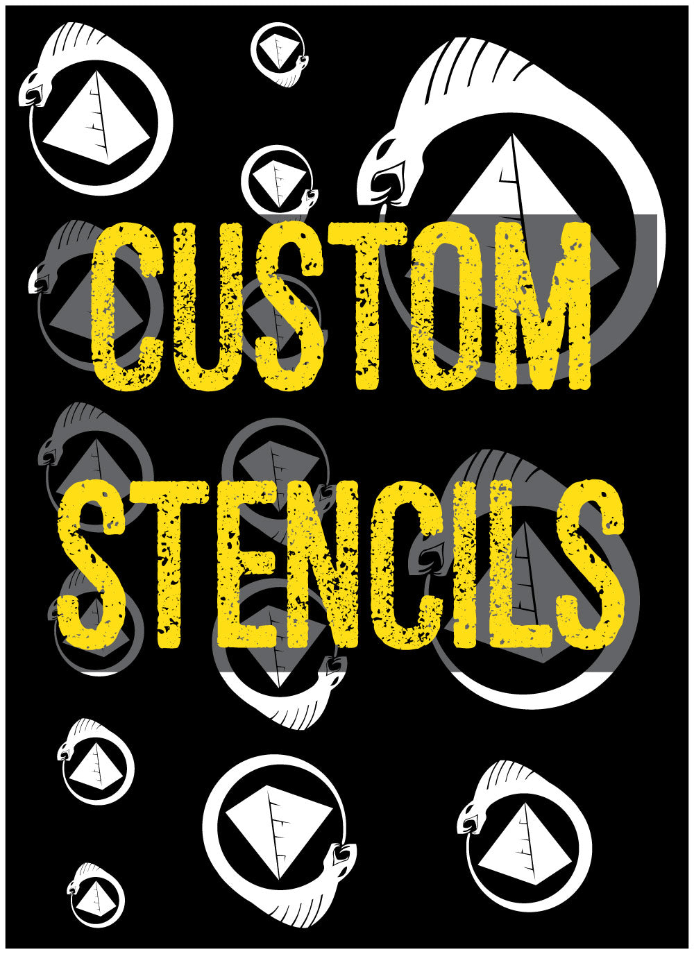 Custom Masking Stencil