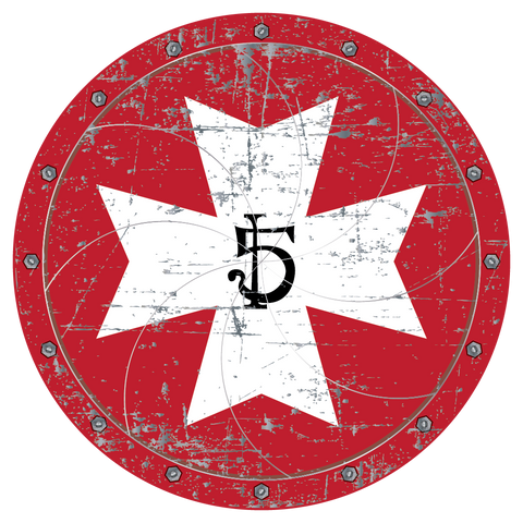Missile Silo Objective - Templar Cross (Set of 6)