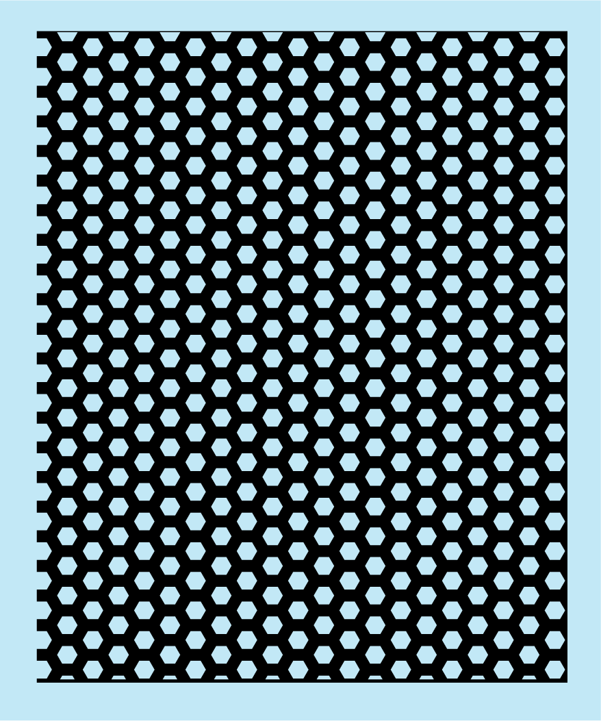 Hexagon Web Pattern